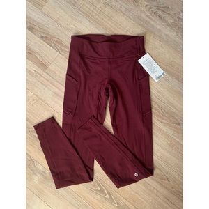 Lululemon Garnet SPEED UP TIGHT TALL 31"